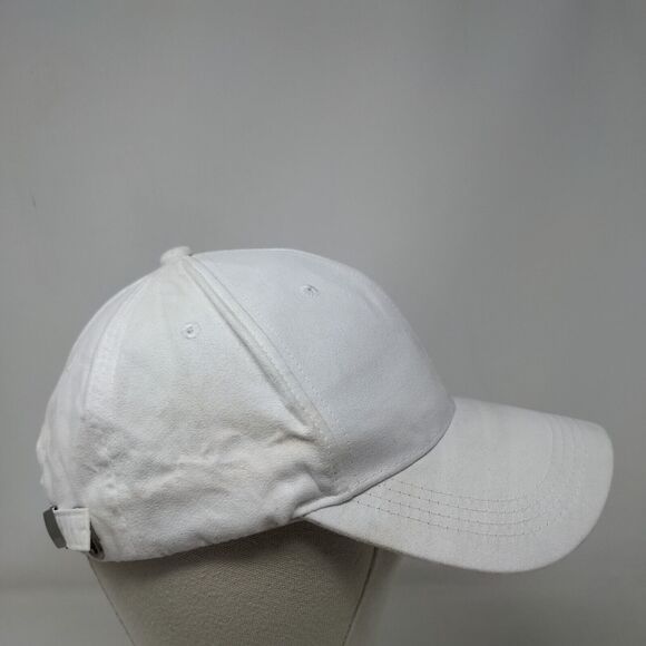 Bride Slideback Hat White One Size Adjustable Embroidered Miss to Mrs Faux Suede - Picture 4 of 9